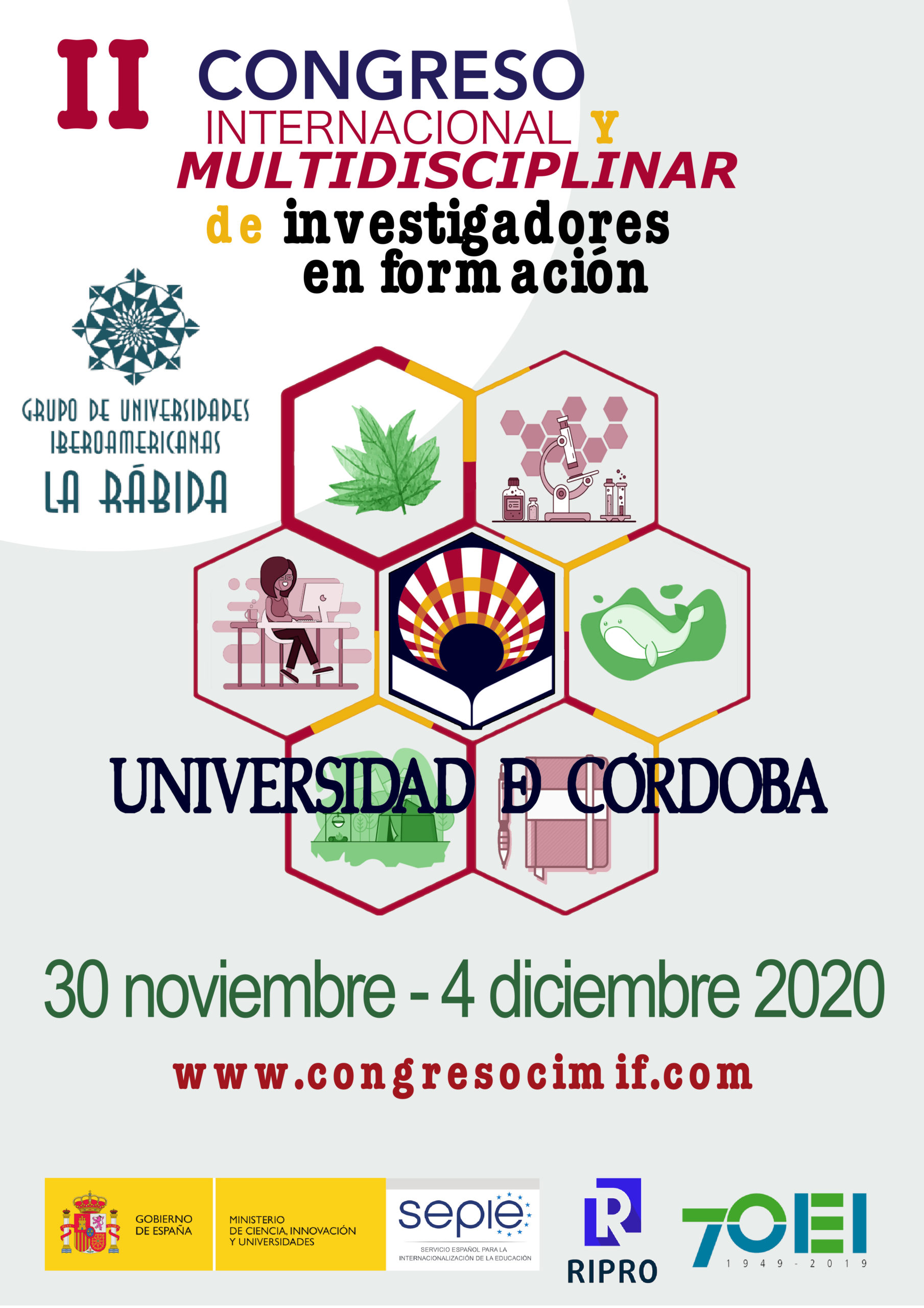 II Congreso Internacional y Multidisciplinar de Investigadores en Formación (CIMIF-20)