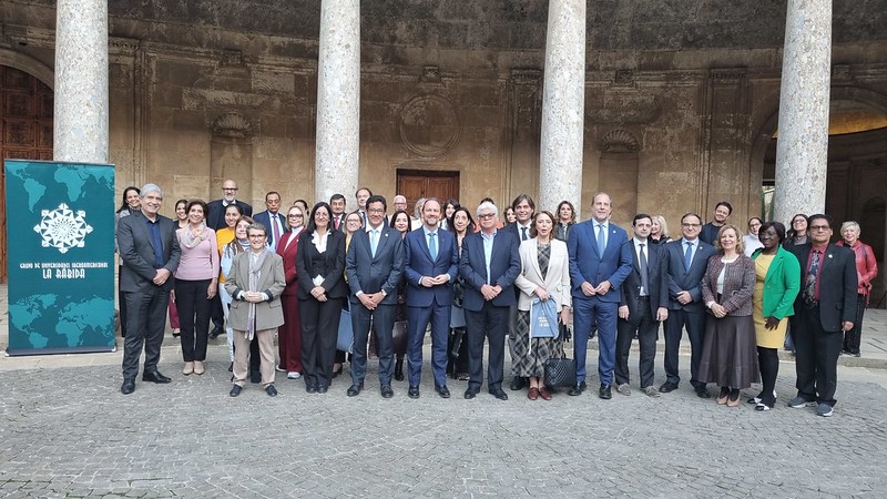 El Grupo de Universidades Iberoamericanas La Rábida celebra su Asamblea General en el Palacio de Carlos V de Granada