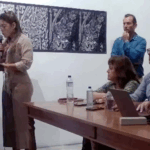 Imagen del conversatorio internacional impulsado por el grupo de La Rábida.